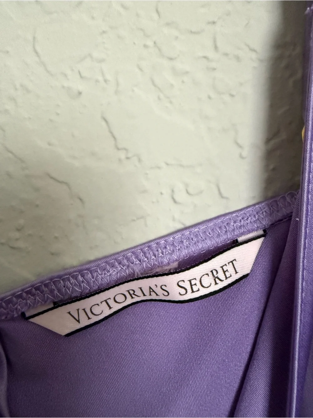 Victoria's Secret Lilac Satin Embroidered Floral Chemise Romper Coquette Fairy